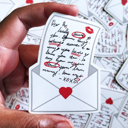 return to sender vinyl sticker