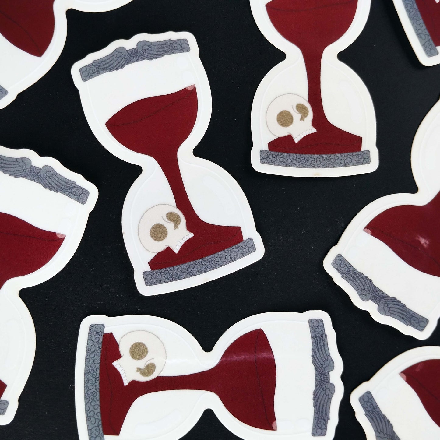 memento mori vinyl sticker