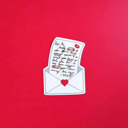 return to sender vinyl sticker