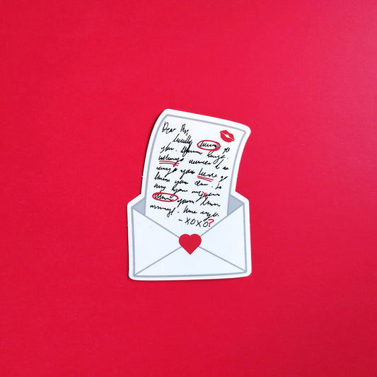 return to sender vinyl sticker