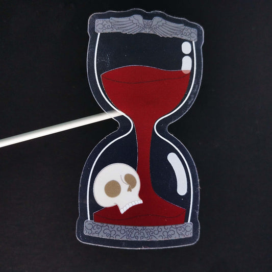 memento mori vinyl sticker