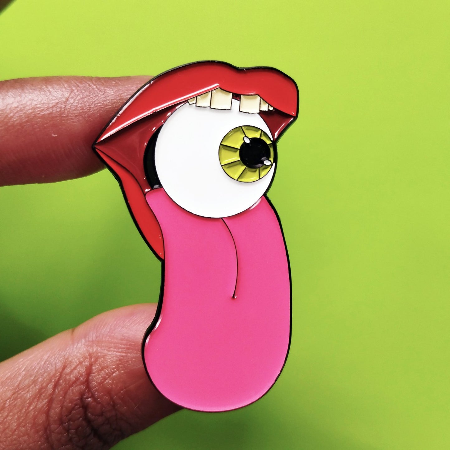 oddball enamel pin