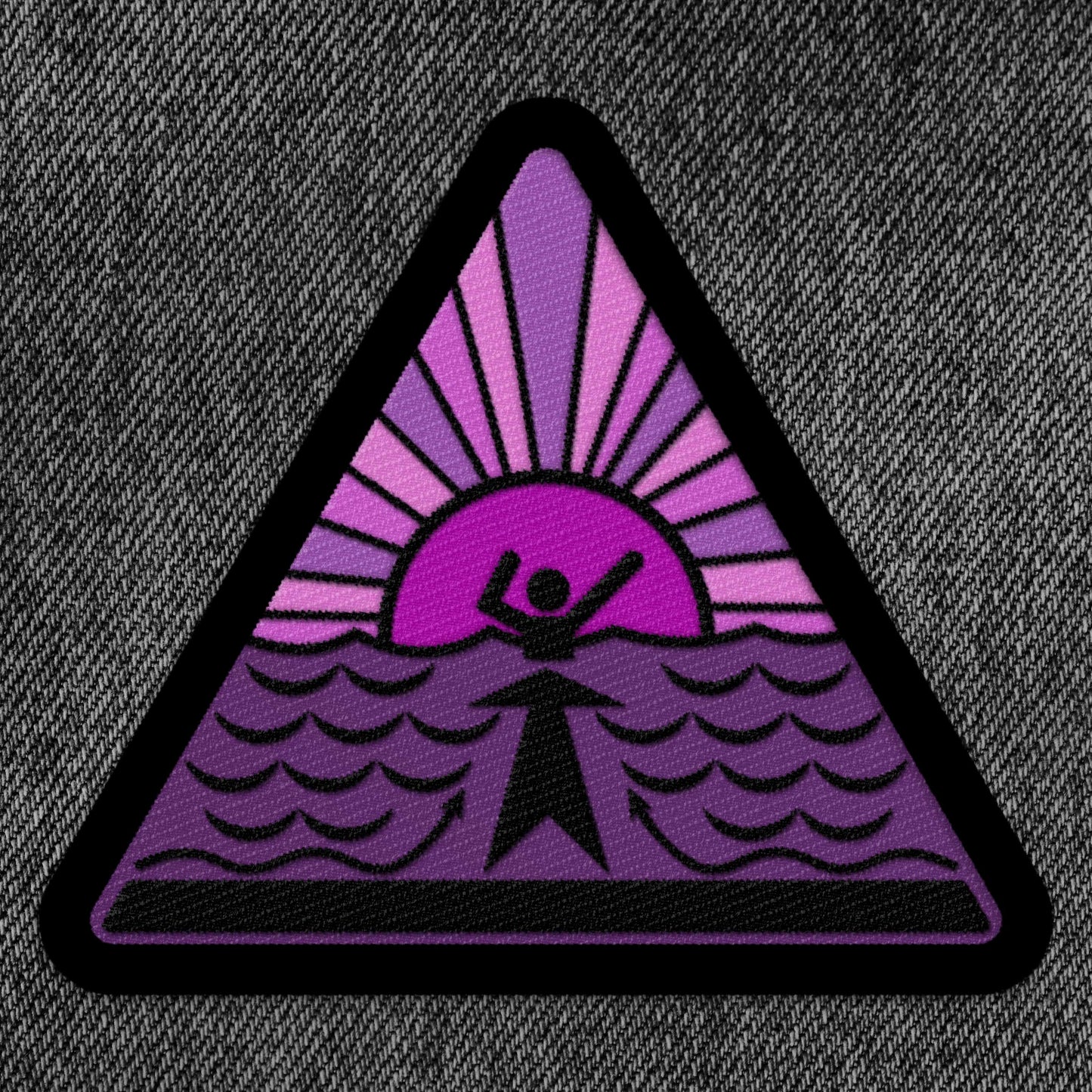 sunshine riptide embroidered patch