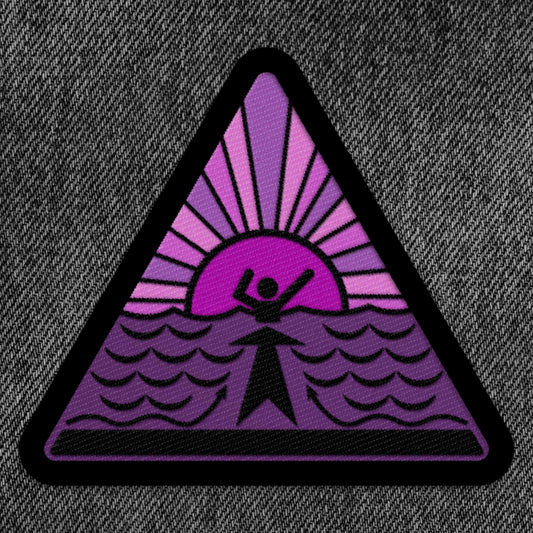 sunshine riptide embroidered patch
