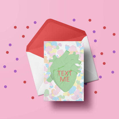 anatomical conversation heart valentine's card bundle