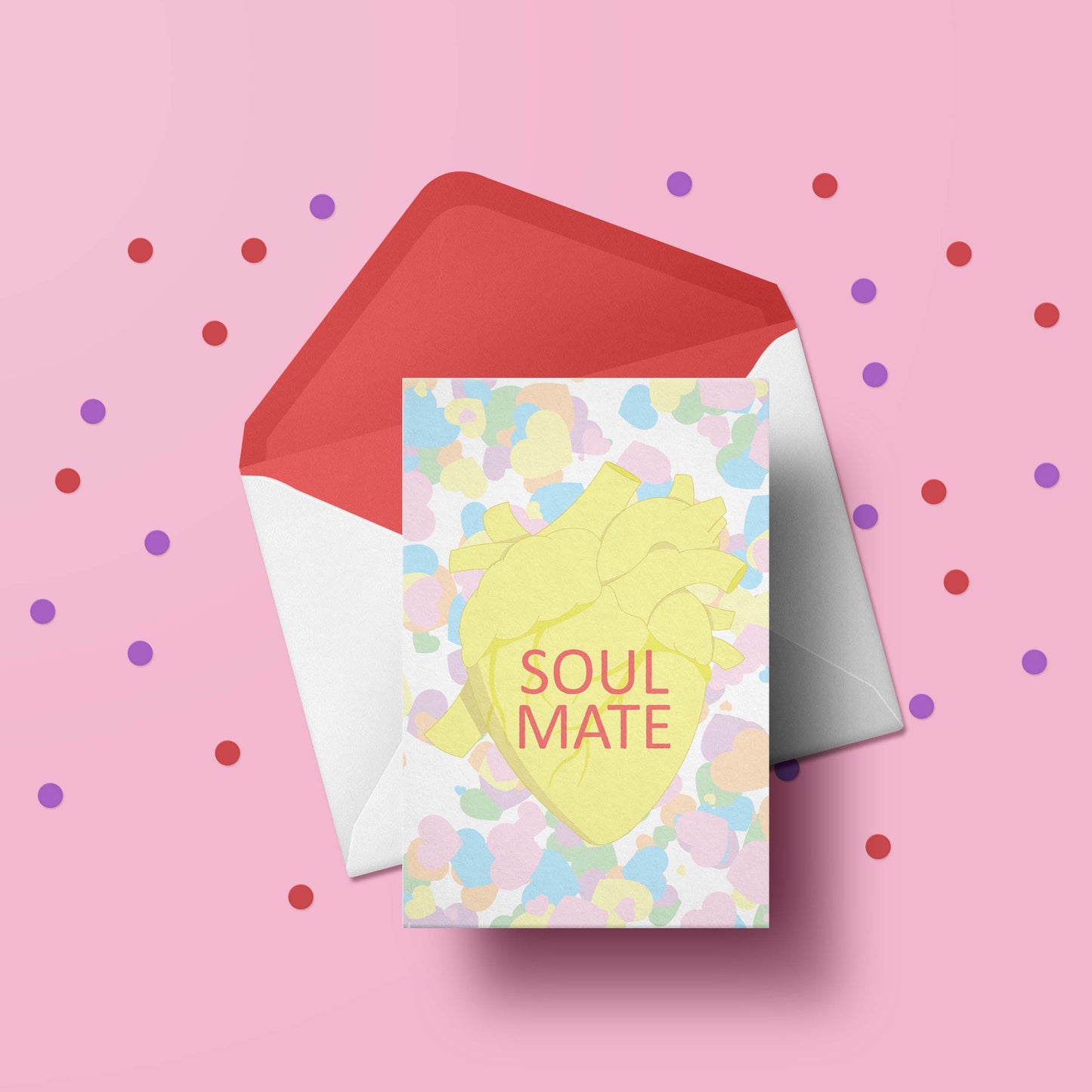 anatomical conversation heart valentine's card bundle