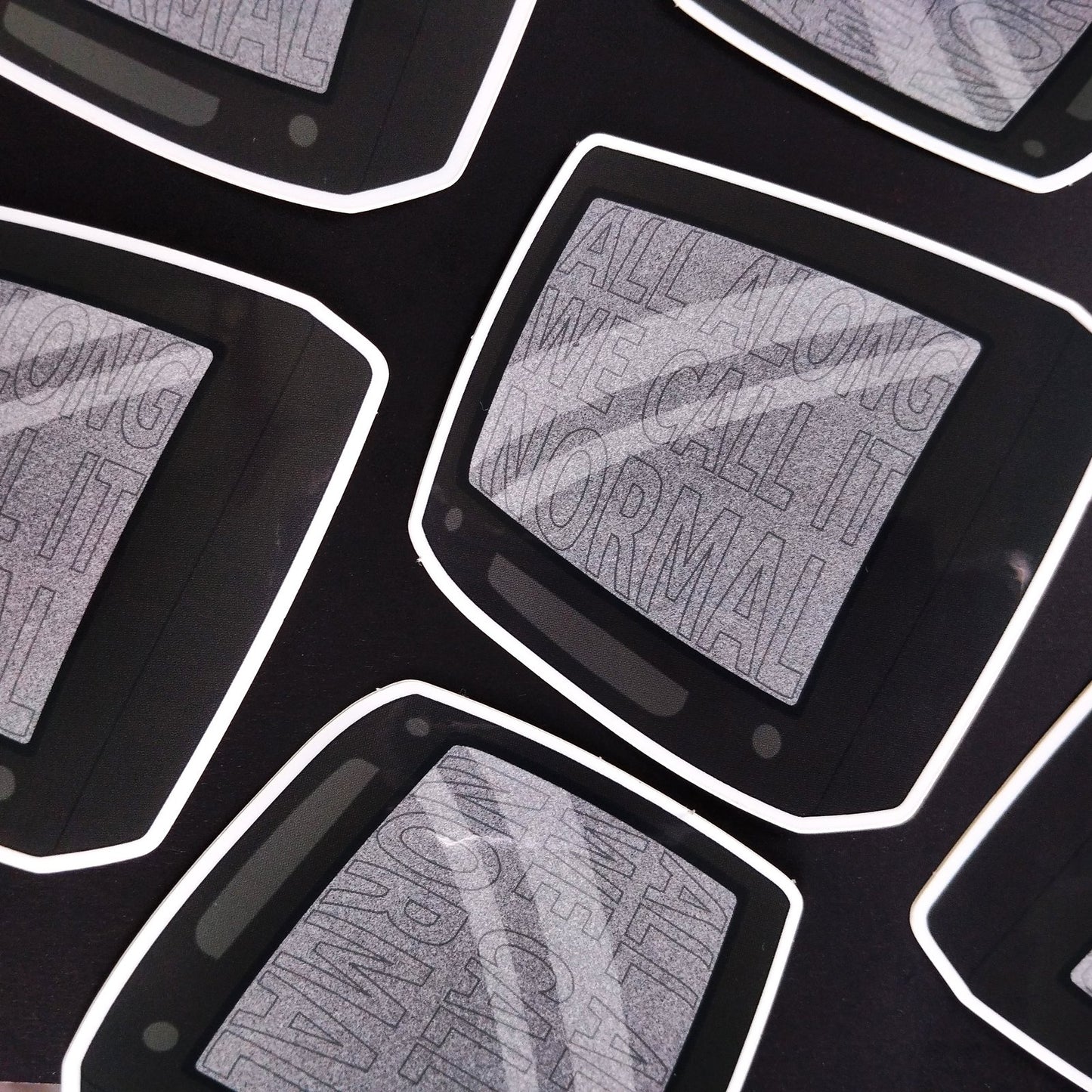 the news vinyl sticker